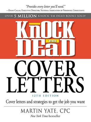 cover image of Knock 'em Dead Cover Letters